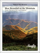 How Beautiful on the Mountain SATB choral sheet music cover